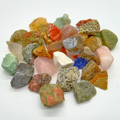 Rough Mixed Crystals Various Mineral Raw Natural Stone Chakra Reiki Gift X 500g • £15.99