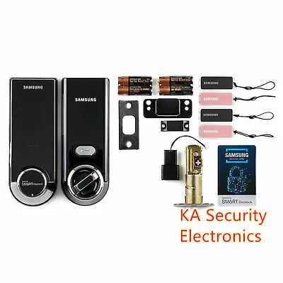 Samsung SHS-3321 Smart Keyless Digital Deadbolt Lock  + 4xKeytags Auto-Locking • $398
