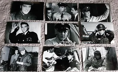 Elvis Presley: U.S. ARMY B/W Collector's Photo Set Of 27 1958-60 • $11.99