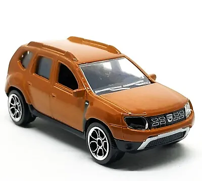 Majorette Dacia Duster Facelift Dark Orange - Black Stripe 1:64 (3 ) Defects 001 • $15.72