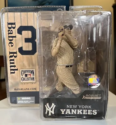 NIB McFarlane SportsPicks Cooperstown Collection Series 2 Babe Ruth Yankees • $22.99