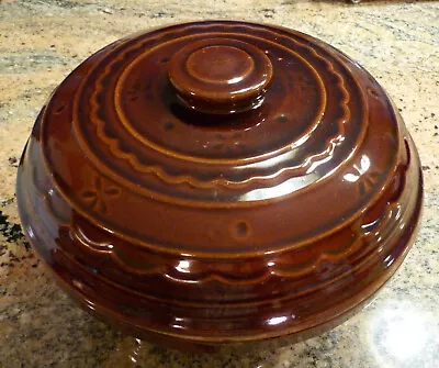 Narcrest Stoneware Daisy Dot Ovenproof Dutch Oven With Lid • $20