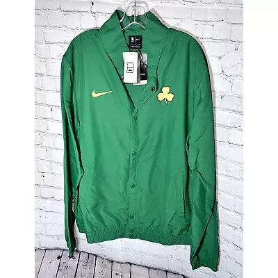 Nike Nba Boston Celtics City Lightweight Dns Snap Jacket Mens (l) New With Tags • $73.72