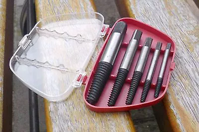 $5.99 • Buy 5 PCs Screw Extractor Easy Out Stud Remover Bolt Extractor Remover Set Tool Kit