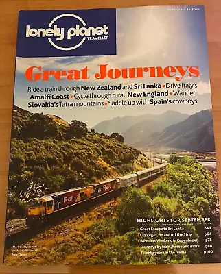 Lonely Planet Traveller Magazine - Great Journeys - Issue 81 - September 2015 • £5.99