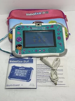 VTech InnoTab 3S Wi-Fi Learning Tablet Works Good 👍 [w/game Book & Case] • $24.99
