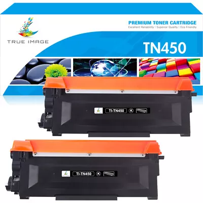 2PK New TN450 Toner Cartridge For Brother HL2240 2242D 2270DW MFC7360N Printer • $19.85