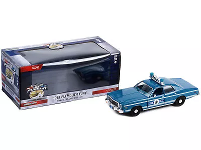 1978 Plymouth Fury Police Blue Metallic W White Stripes Maine State Police Hot P • $44.75