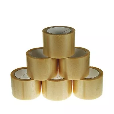 £15.99 • Buy Vibac Pp 500 Clear Solvent Packing Packaging Tape, 75mm X 66m, Choose Quantity