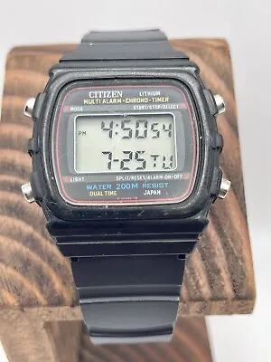 Vintage Digital Citizen Multi Alarm-Chrono-Timer DQ-7015 Japan P100-311477Y Rare • $44.95