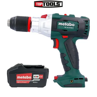 Metabo SB 18 LTX BL I Brushless Combi Hammer Drill With 1 X 4.0Ah Battery • £152.97
