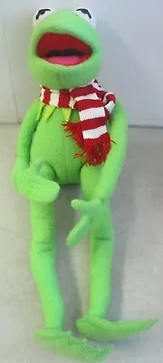 Vintage Kermit The Frog Holiday Kermit Jim Henson Applause Doll Muppets 60985 • $9.99