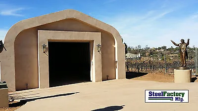 Steel Factory Mfg Residential Carport P30x36x15 Pitched Roof Garage Building Kit • $9499