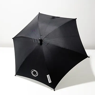 Bugaboo Parasol Umbrella For Pram Buggy Pushchair - Black - Excellent Condition • £13.99