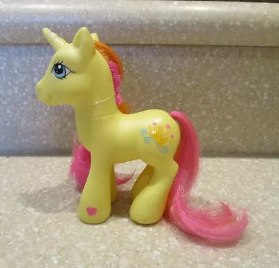 RARE 2006 Hasbro My Little Sparkle Unicorn Pony G3 Brights Brightly Foot Magnet • $9.99