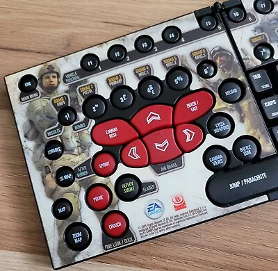 Ideazon / SteelSeries ZBoard Z Board FPS BF2 Insert Keyset Only Folding VGC RARE • £14.95