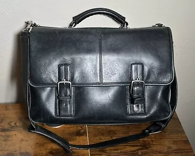 Coach Thompson Executive Leather Laptop Bag Briefcase Attache - F06455 • $114.15