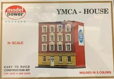 Model Power 1533 N Scale YMCA Haus Building Kit • $17.84