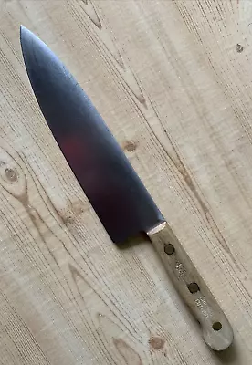 $12.70 • Buy Vintage Chicago Cutlery USA Walnut Handle 42S Chef Knife 8  Blade