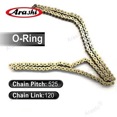 525 Pitch 120 Link O-Ring Chain For Honda XL1000 Varadero 1000 SD01  1999 - 2013 • $80.75