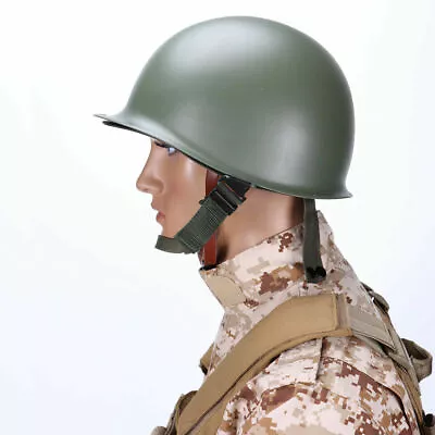 £55.19 • Buy WWII US M1 Helmet Military Steel ABS Cosplay Army Tactical Collection Replica