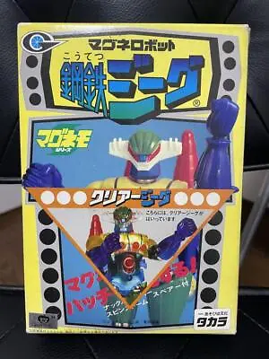 Rare Steel Kotetsu Jeeg Clear Version Figure Magne Robot With Box Used • $71.03