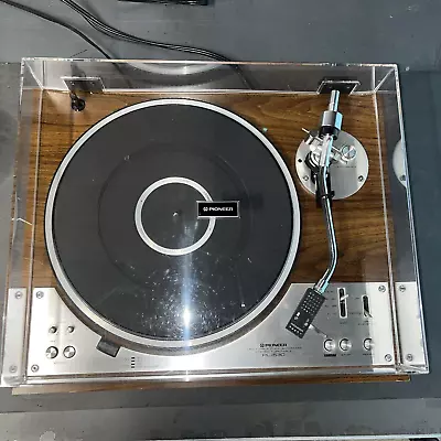 PIONEER PL-530 Vintage Turntable Auto Direct Drive Beautiful Condition Tested • $750