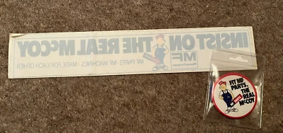 £50 • Buy Original Massey Ferguson Mf Parts Tractor Sticker And Badge