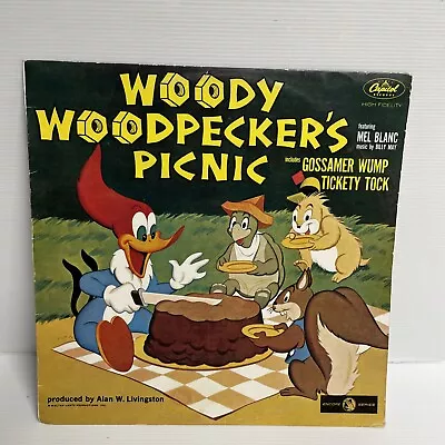 Mel Blanc Billy May Woody Woodpeckers Picnic Vinyl LP Record AUS CAPITOL ENC9344 • £24.79