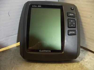 Garmin B/W Fishfinder Model ECHO 200.  Used. GWO. NO  Transducer/cables/mount. • $126.28