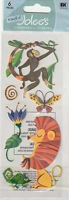 Vintage Touch Of Jolee's LION MONKEY Jungle Theme Stickers 69558 FAST FREE Ship! • $4.85