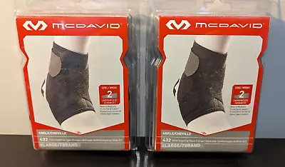 2x Mcdavid 432 Ankle Support  With W/ Figure-8 Straps X-large  *new*  2 Supports • $29.99