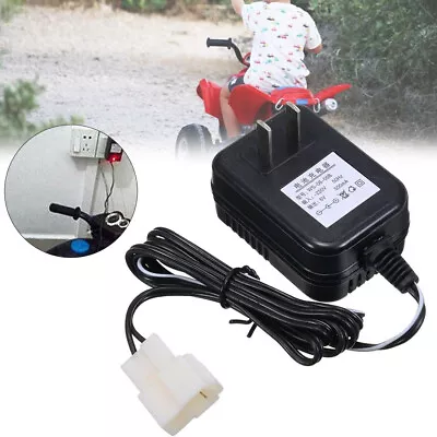 6V 500MA Kids Ride On Cars Battery Charger Toy Car Bike Scooter Buggy Adaptor • £7.34