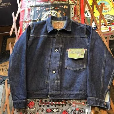 Unused Buzz Rickson's World War II Model Denim Jacket Size 38 Indigo • $599