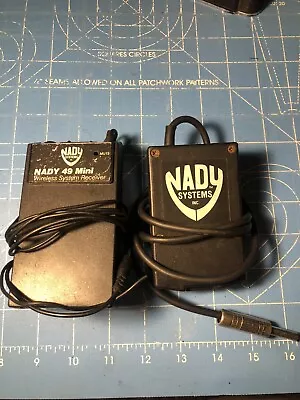 Vintage Nady Systems Model 49LT & Mini Instrument Transmitter & Receiver • $24.97