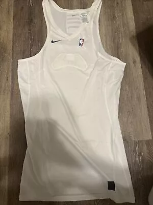 Nike Pro NBA Team Player Issue Breathable Training Tank Top 880805-100 M-T S28 • $20