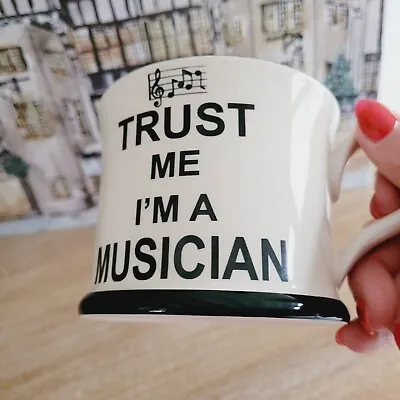 £14.99 • Buy Trust Me I'm A Musician Mug Moorland Pottery Mug New WITHOUT Box UK Made