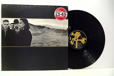 U2 The Joshua Tree LP EX/VG U26 Vinyl Album With Poster/lyric Insert Uk • £48.59