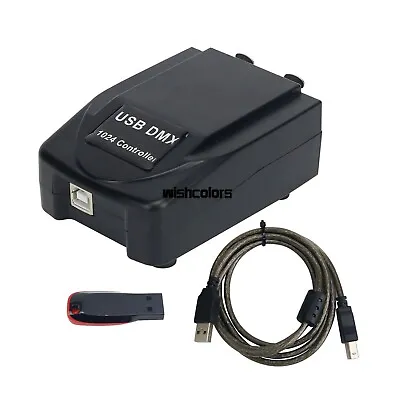 TP-D17 3Core For Light-jockey Stage Light Controller USB For Martin 1024 Channel • $98.43