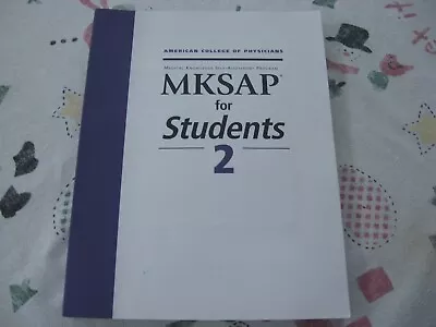 Mksap For Students 2: Medical Knowledge Self-assessment Program 2003 Rare • $10