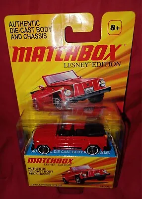 Matchbox Lesney Edition '74 Volkswagen Type 181 Thing Mattel 2010 Diecast • $24.99