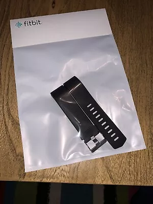 $29 • Buy ***Genuine*** Large Fitbit Charge 2 Wristband BLACK Color. FBR160ABBKL ***New***