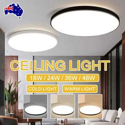 12W~56W LED Ceiling Light Square/Round Rectangle/Oyster Lamp Modern Cool Warm  • $19.33