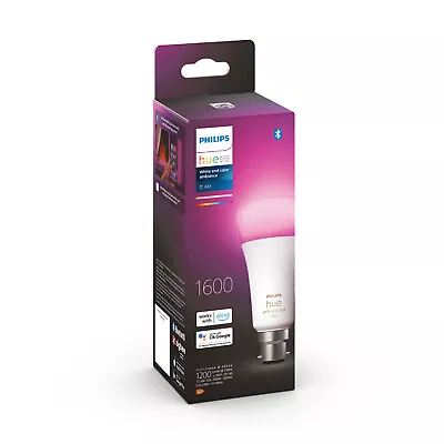 Philips: Hue Colour/White 15W A67 B22 BULB • $109