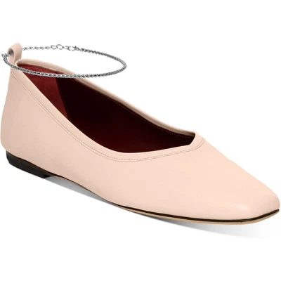 $135.39 • Buy STAUD Womens Maeve Ankley Flat Pink Ballet Flats Shoes 37 Medium (B,M) BHFO 8574