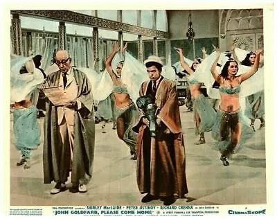 $24.99 • Buy John Goldfarb Please Come Home Original Lobby Card Sexy Bellydancers On Stage
