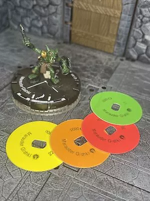 Mage Knight- Marauder Gishki- Omens Unique #080- LE Orc Ork Goblin Cannibal DnD • $7