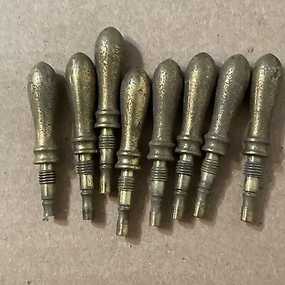 Lot Of 8 Brass Yacht Wheel Handles From Unknown Make Ships Clock • $34.99