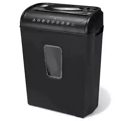 Pen + Gear 6-Sheet Crosscut Paper/Credit Card Shredder 11.5L X 6.5W X 16H In. • $32