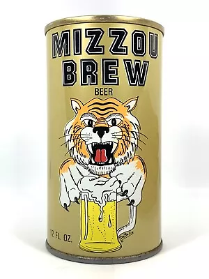 MIZZOU BREW    Steel Pull-Tab EMPTY Beer Can • $2.99